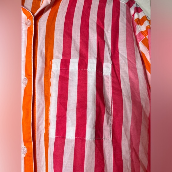 Beach Riot Alexa Top Size Small / Medium Sunset Stripes Coverup Beach Vacation - Picture 4 of 9